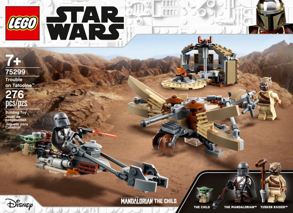 Конструктор LEGO Star Wars Испытание на Татуине ,75299