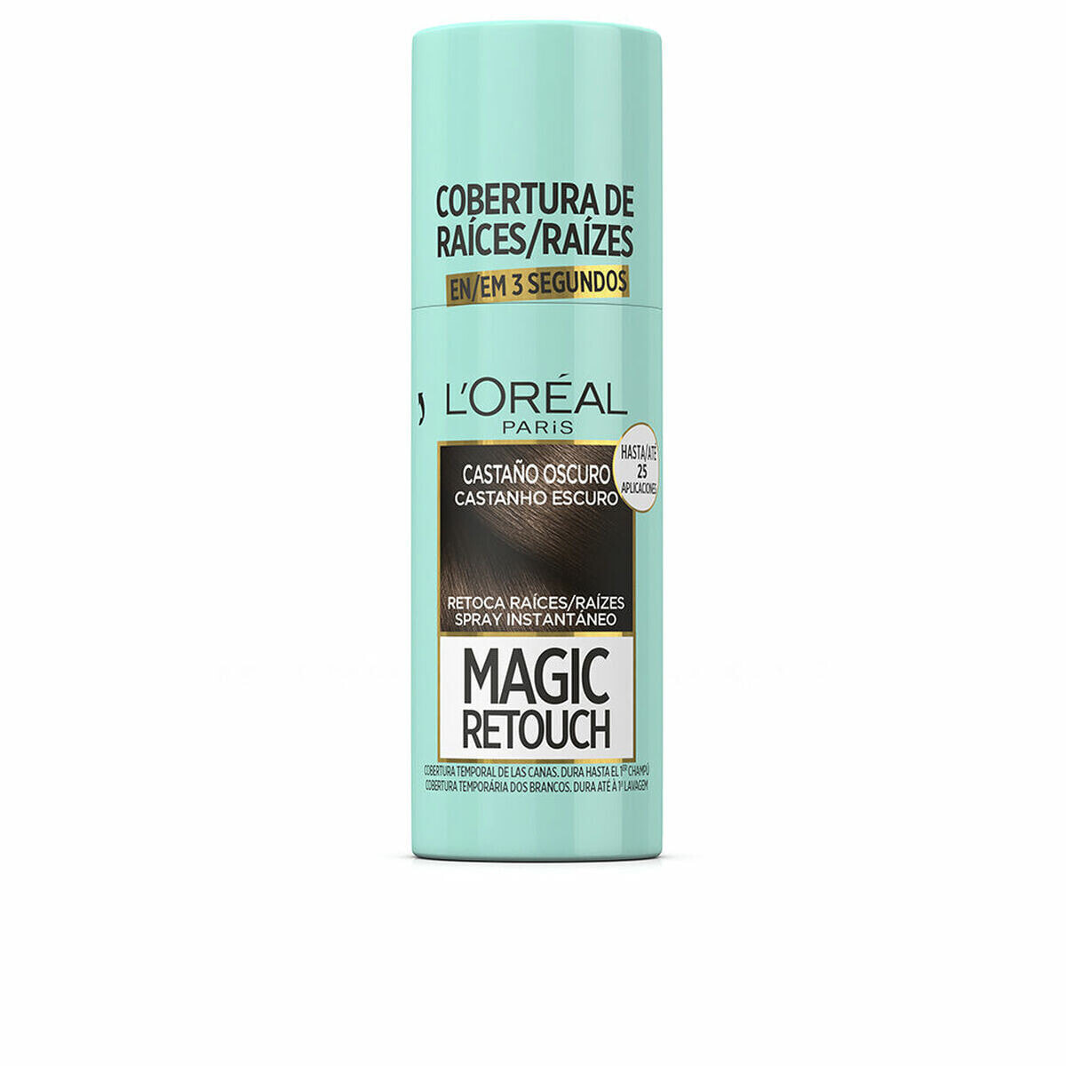 Temporary Corrector Spray for Roots L'Oréal Paris Magic Retouch Brown 75 ml