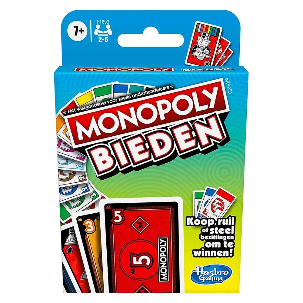 HASBRO Dutch monopoly bid game