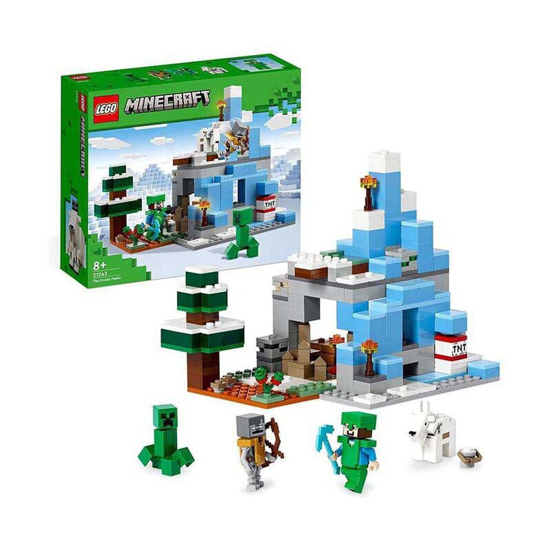 LEGO Minecraft The Frozen Peaks Construction Game