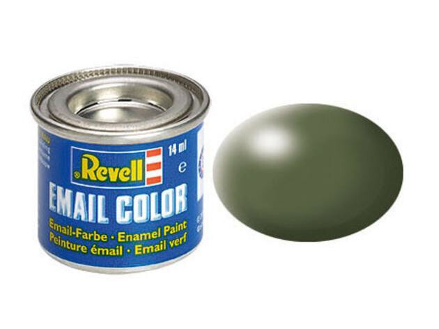 Revell Olive green, silk RAL 6003 14 ml-tin Краска 32361