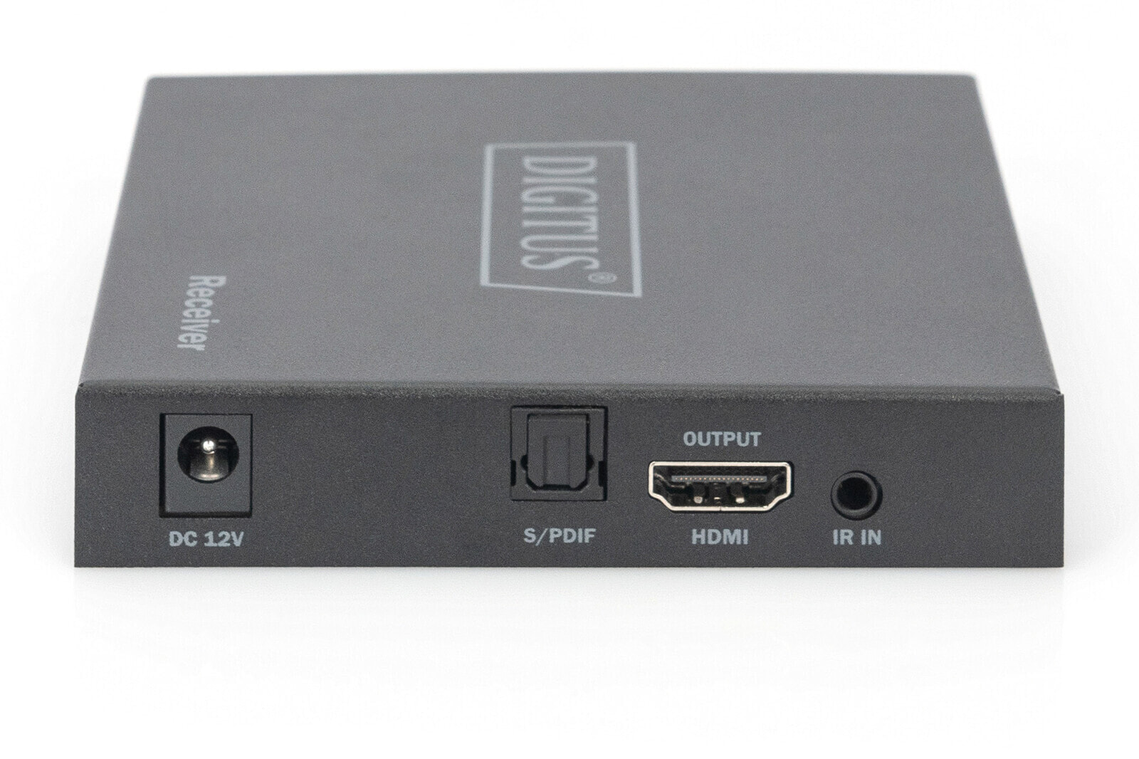 DIGITUS 4K HDMI Extender Splitter Set - 1x4 - 3840 x 2160 pixels - AV transmitter & receiver - 70 m - Wired - Black - HDCP