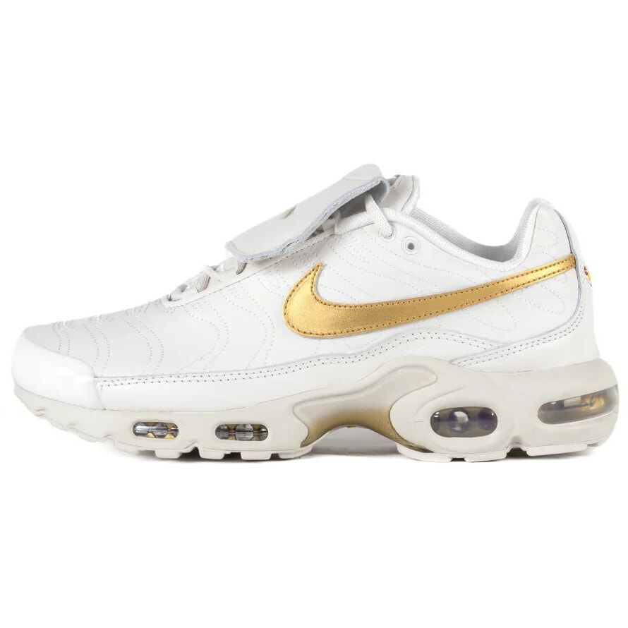 Nike Air Max Plus Casual Shoes Unisex Low-Top White Yellow