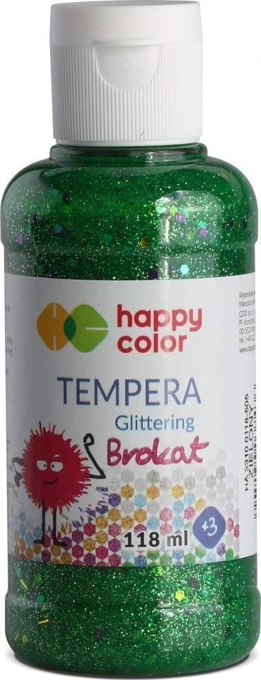 Happy Color Farba tempera brokatowa 118ml zielony