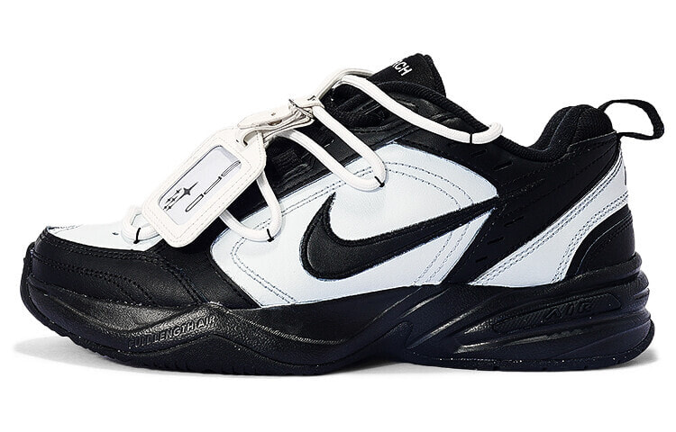 【定制球鞋】 Nike Air Monarch 4 莓刻 经典配色 简约 日常 复古休闲 低帮 老爹鞋 男女同款 黑白 / Кроссовки Nike Air Monarch 4 415445-001