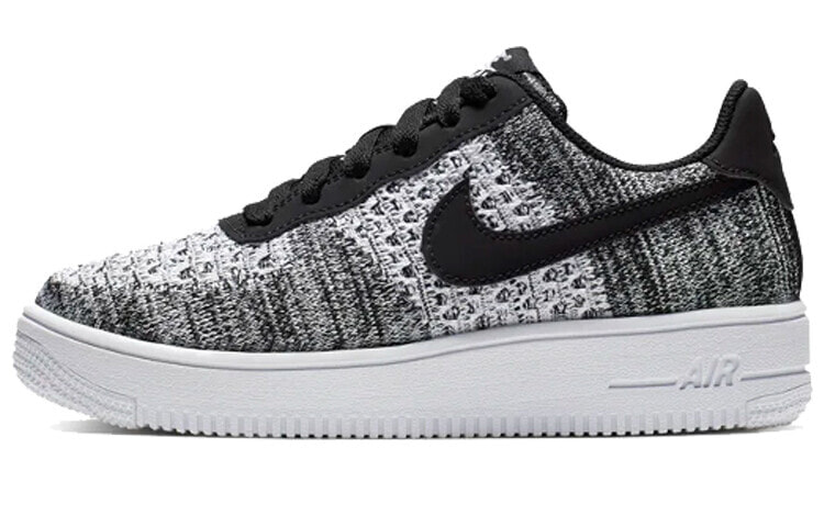 Nike Air Force 1 Low Flyknit 2.0 低帮 板鞋 GS 灰色 / Кроссовки Nike Air Force 1 Low Flyknit 2.0 GS BV0063-001