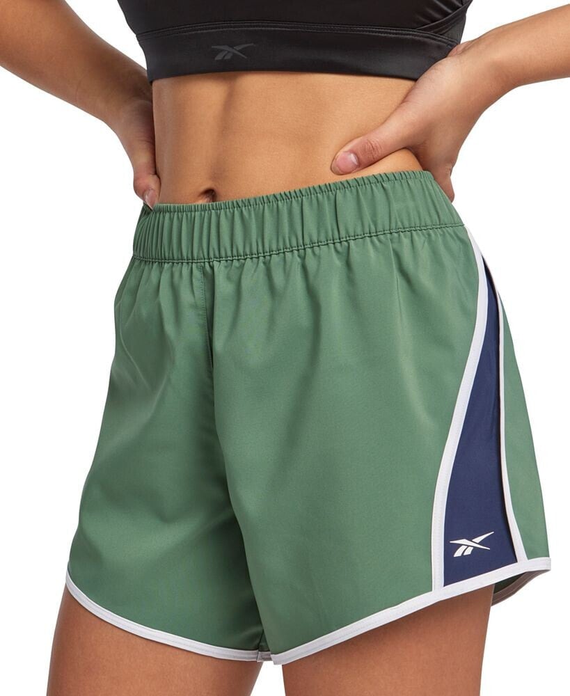 Reebok women's Active Identity Training Pull-On Woven Shorts