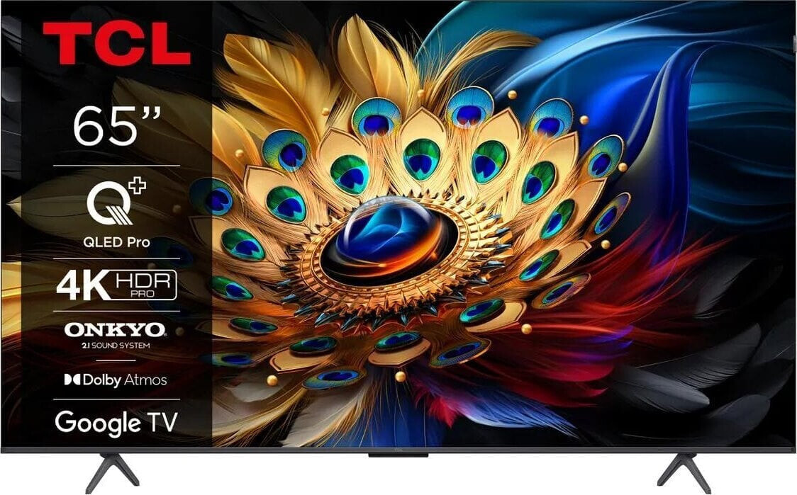 Telewizor TCL 65C655 QLED 65'' 4K Ultra HD Google TV