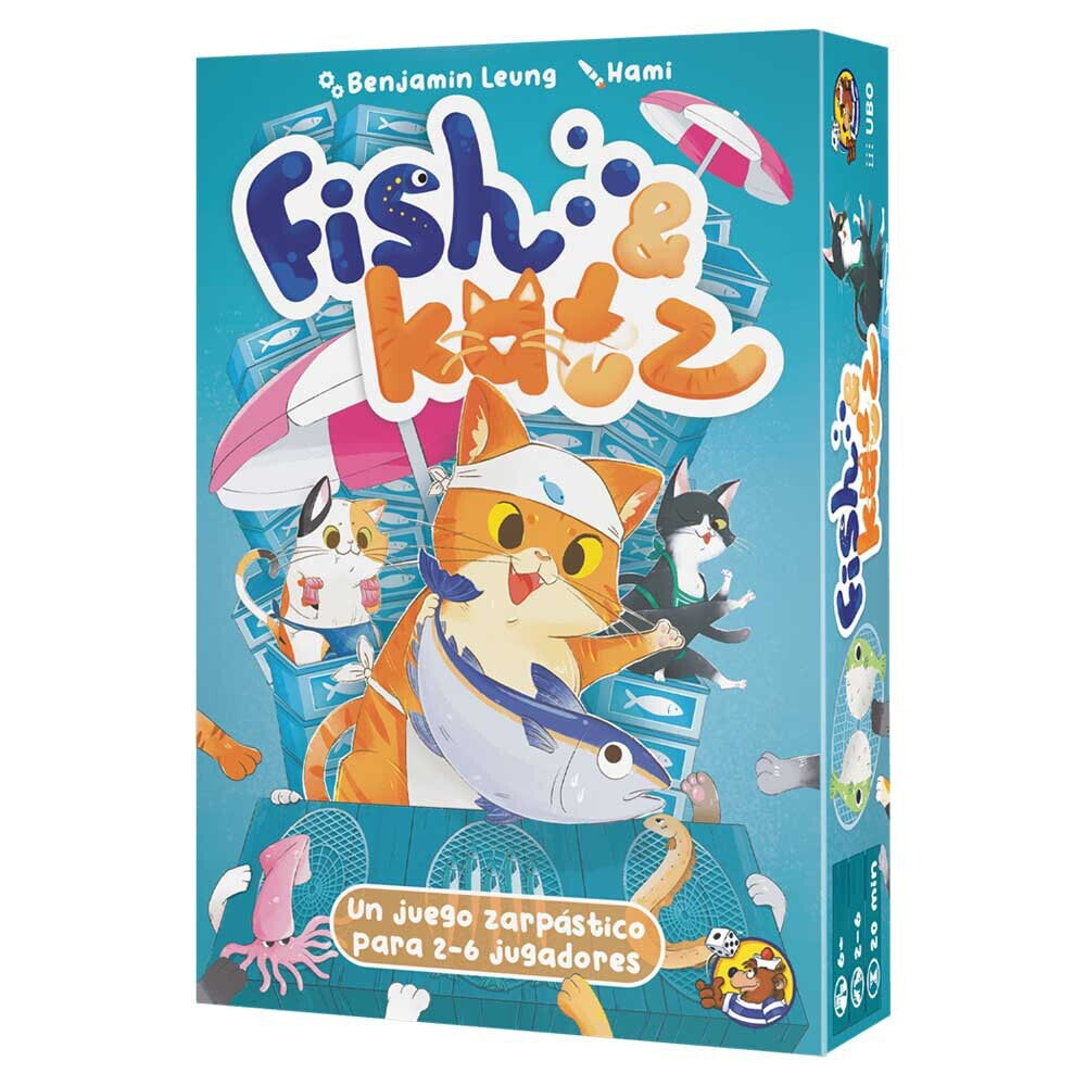 HEIDELBAR GAMES Fish & Katz Board Game настольные игры для компании  V113274374 купить по выгодной цене от 2671 руб. в интернет-магазине LiteMF  Market с доставкой