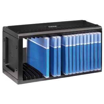 Hama CD-Rack 20, Black 20 диск (ов) Черный 00048010