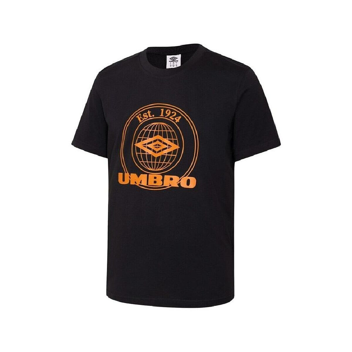 Men’s Short Sleeve T-Shirt Umbro COLLEGIATE 66119U Black