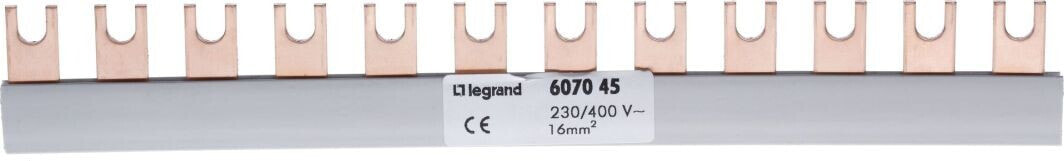 Legrand Szyna łączeniowa 1P 80A 16mm2 widełkowa 12 mod. - 607045