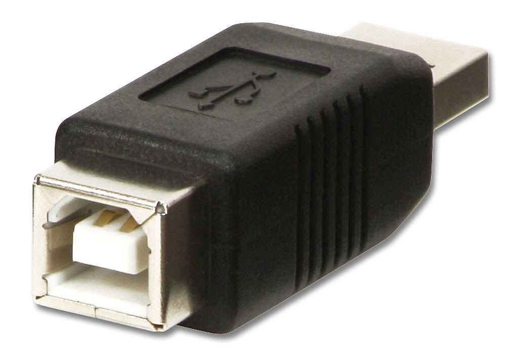 Lindy USB A/B USB B Черный 71231