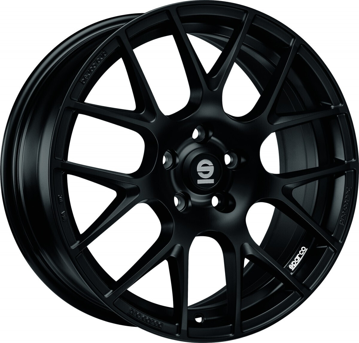 Колесный диск литой Sparco Pro Corsa matt dark titanium 8x18 ET45 - LK5/100 ML63.3