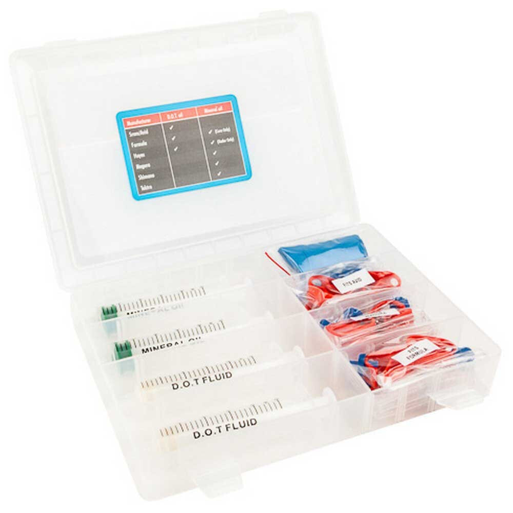 ELVEDES Bleeding Kit For Mineral And DOT Oil