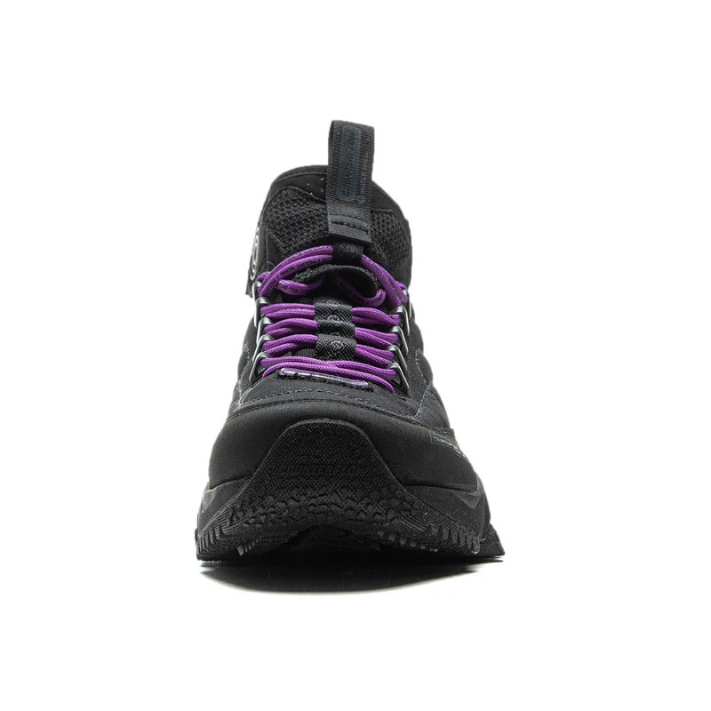 LiNing Xingye HIGH Anti-Slip Wear-Resistant High-Top Trekking Shoes Unisex Black