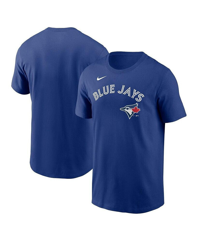 Nike men's Royal Toronto Blue Jays Fuse Wordmark T-shirt