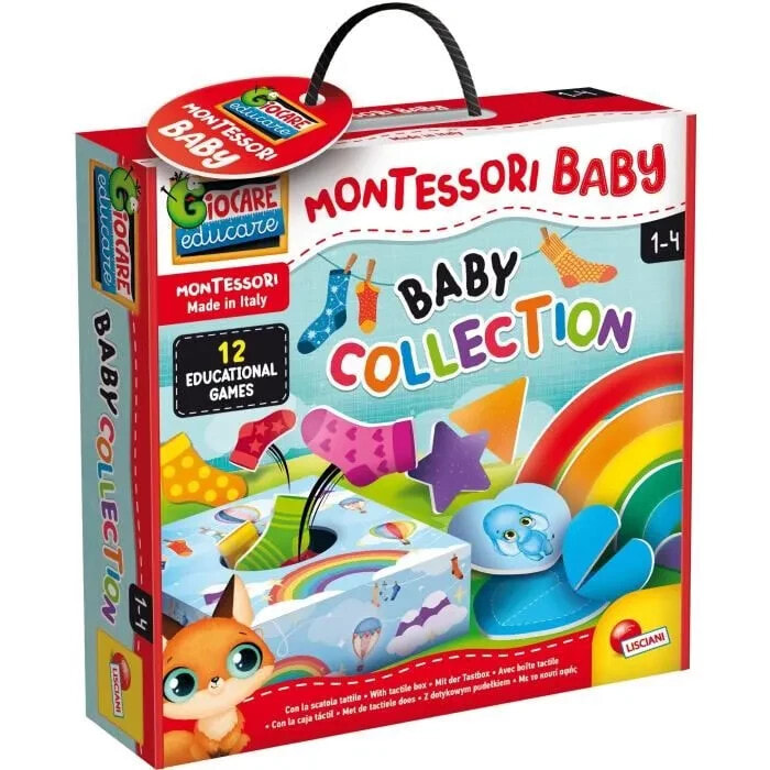 Baby Collection Lernspiele basierend auf der Montessori-Methode LISCIANI