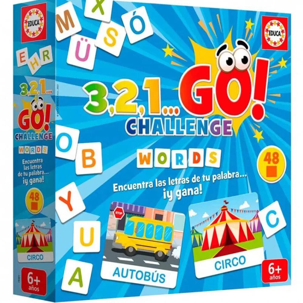 EDUCA BORRAS 3.2.1 Go Challenge - Words Board Game