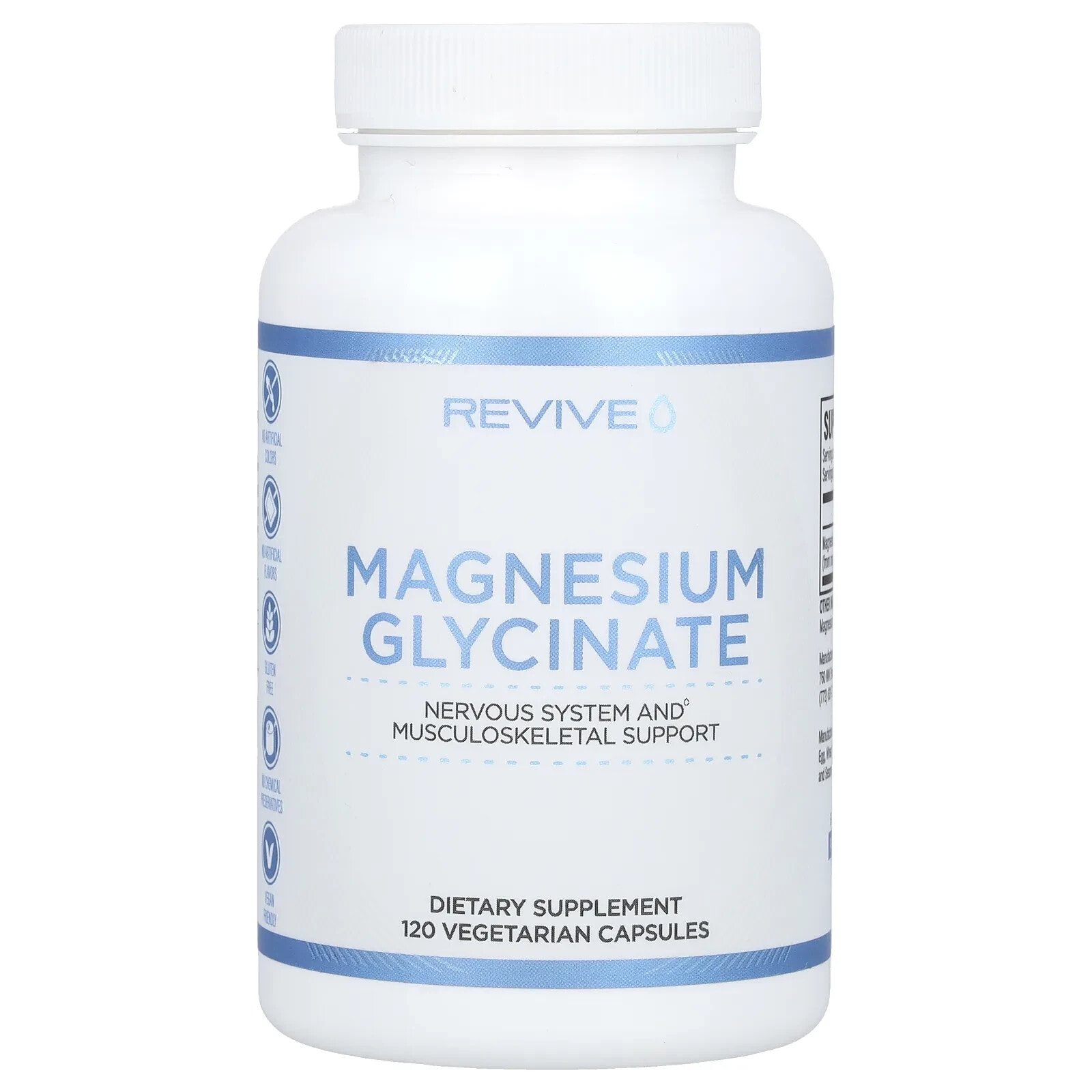 Magnesium Glycinate, 120 Vegetarian Capsules