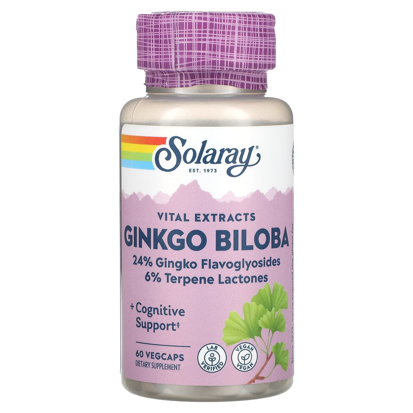 Vital Extracts, Ginkgo Biloba, 60 VegCaps