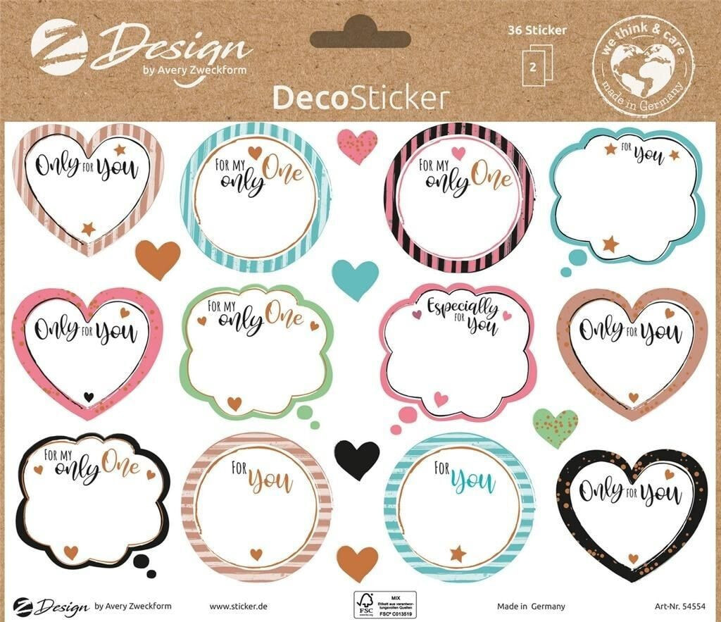 Zdesign Decorative stickers - For You