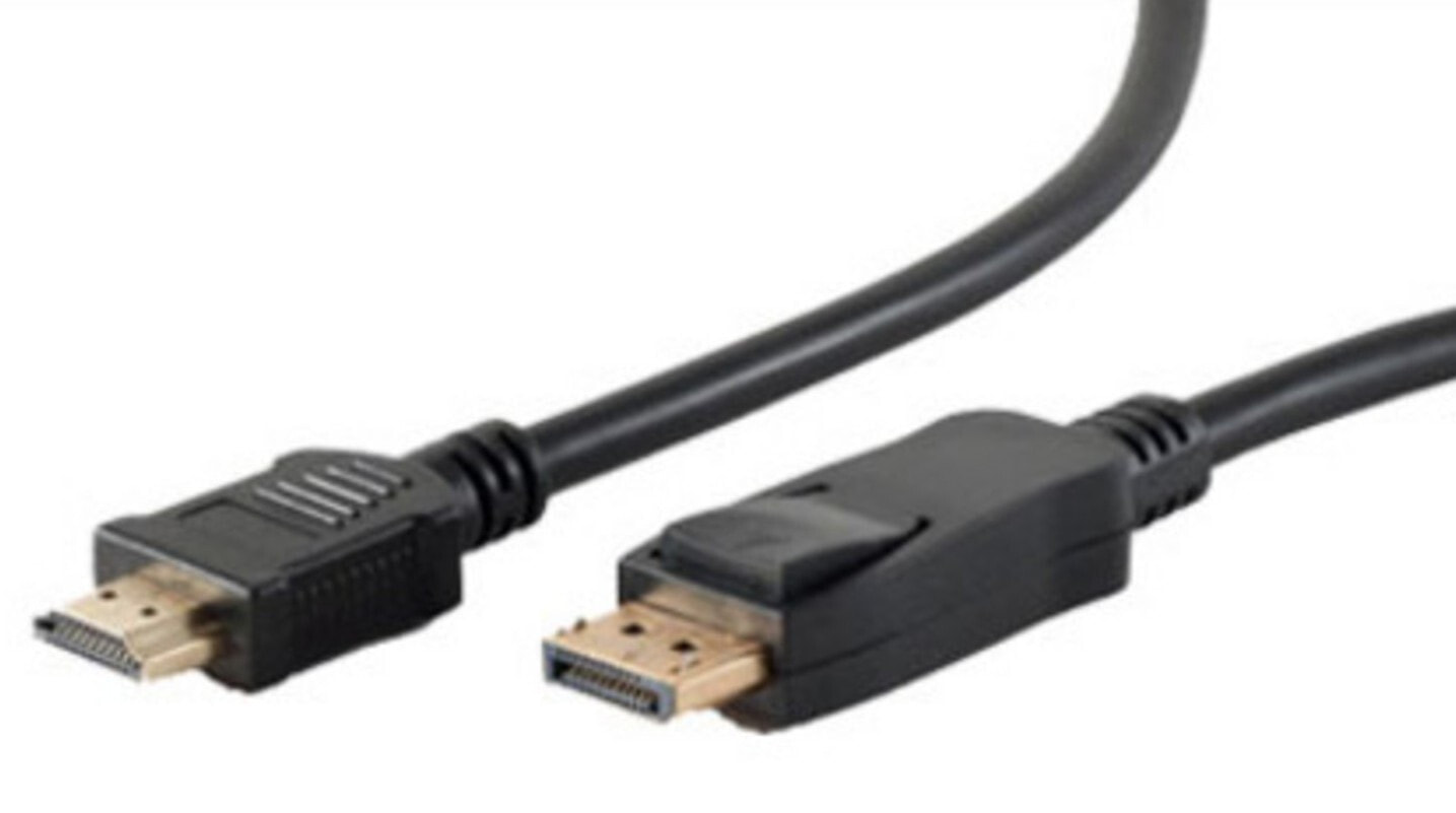 shiverpeaks BS77493-2 кабельный разъем/переходник DisplayPort HDMI Черный