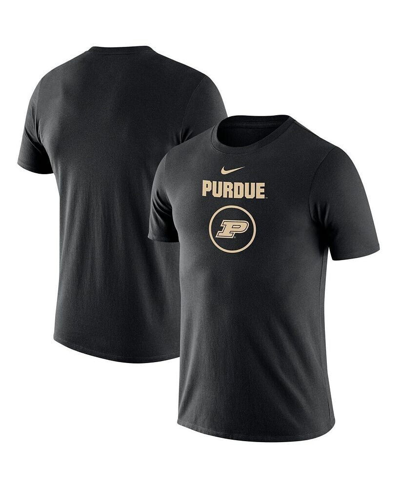 Nike men's Black Purdue Boilermakers Team Issue Legend Performance T-shirt