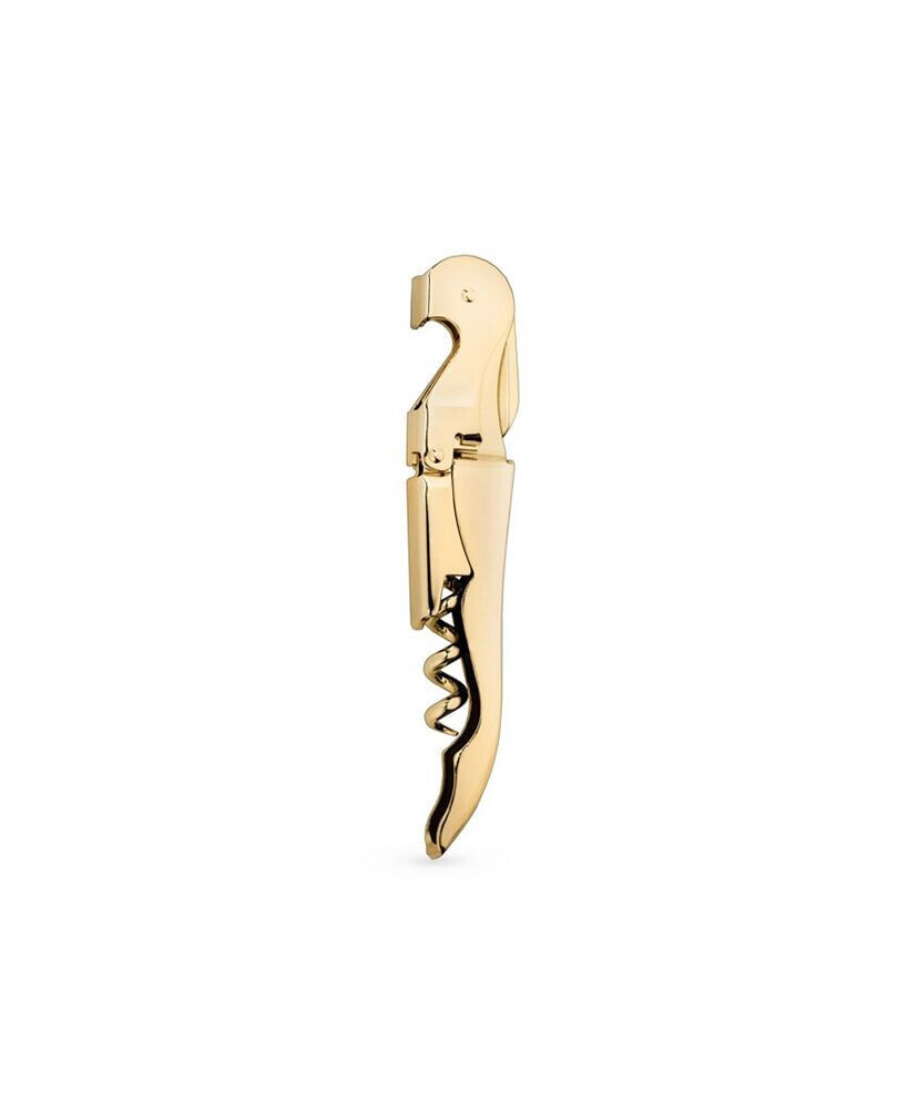 Viski 24k Gold Plated Signature Double Hinged Corkscrew