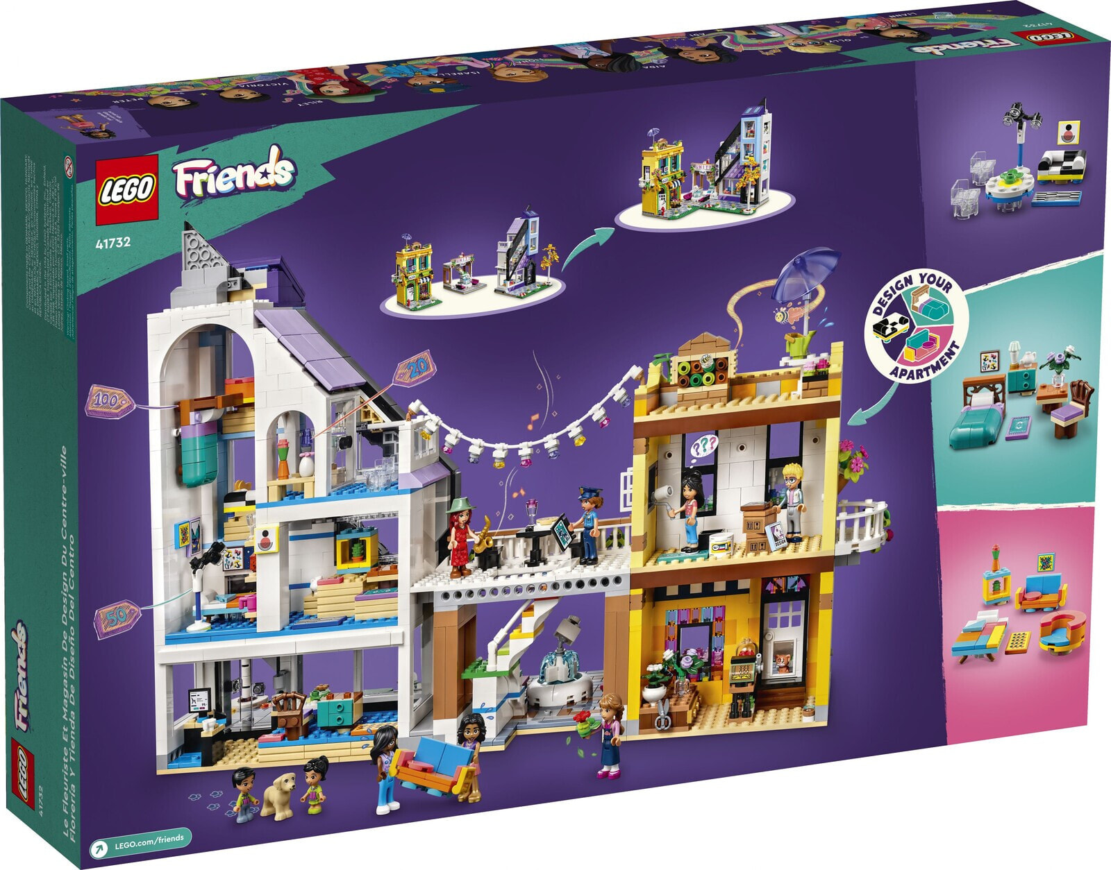 Конструктор Lego Friends 41732 Центр Цветов и Дизайна Lego купить от 25427  рублей в интернет-магазине ShopoTam, конструкторы LEGO Lego