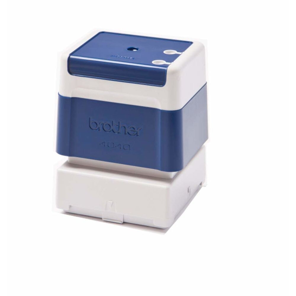 Stamper Brother PR4040E6P Blue Frame 40 x 40 mm 6 Units (6 Units)