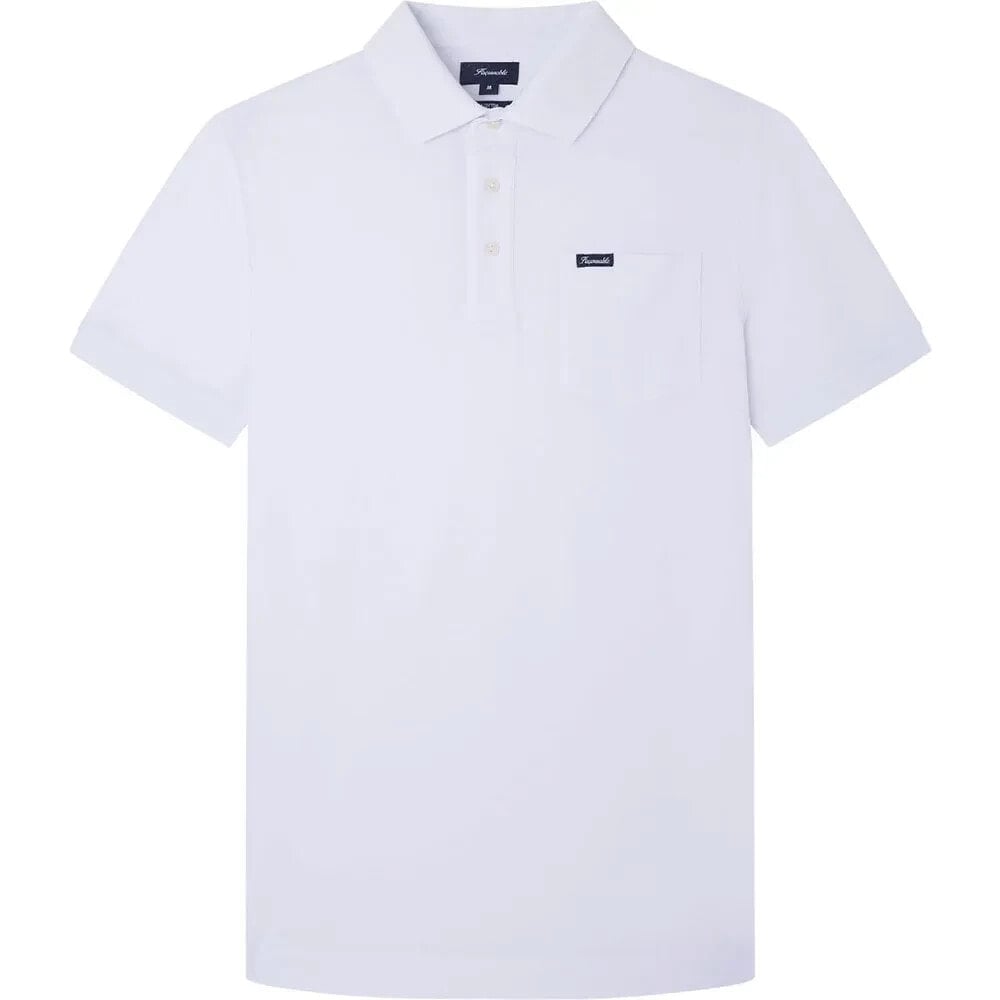 FAÇONNABLE Pima Pocket Short Sleeve Polo