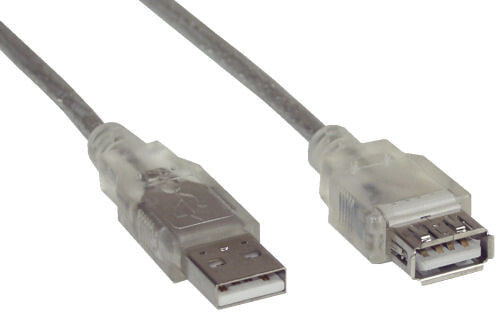 InLine 34618 USB кабель 2 m USB A Прозрачный