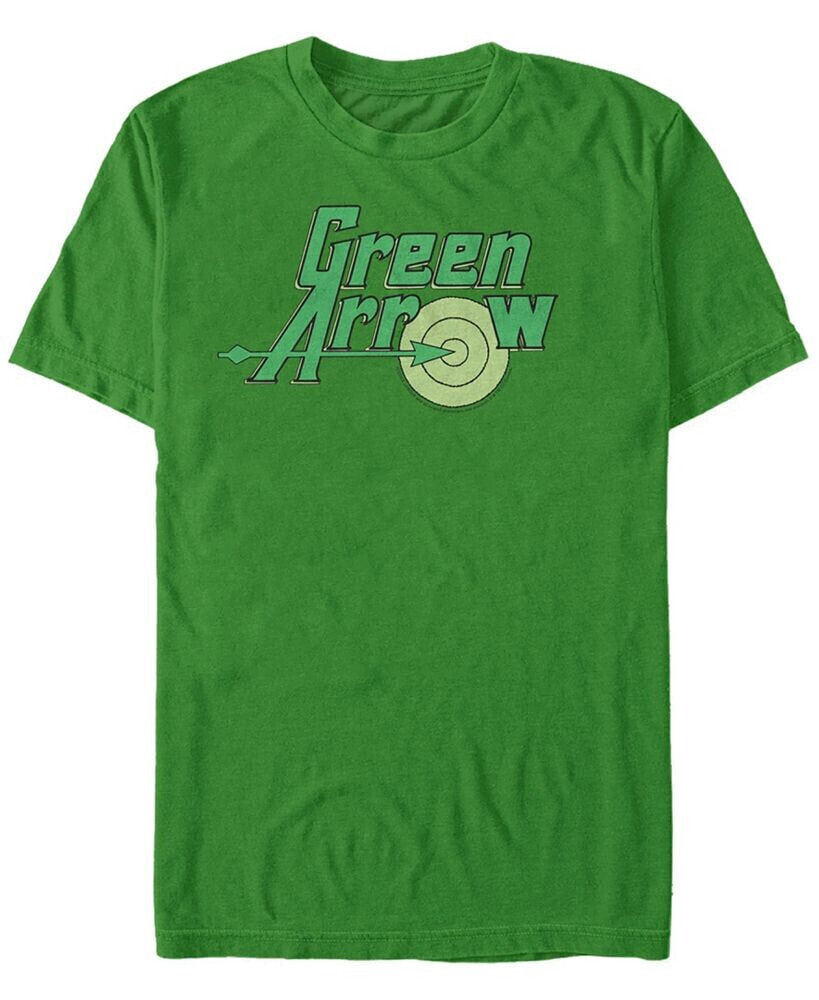 Fifth Sun dC Men's Green Arrow Target Logo Short Sleeve T-Shirt