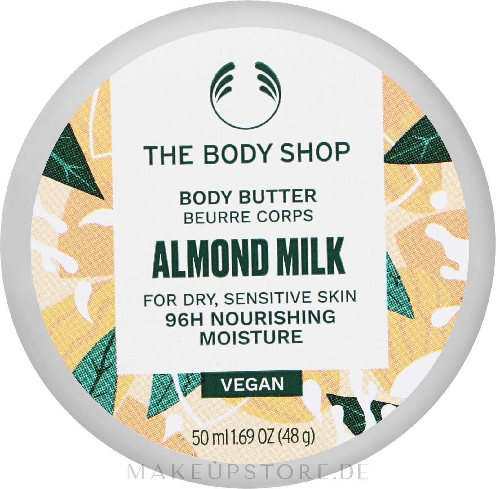 Körperbutter mit Mandelmilch - The Body Shop Almond Milk Vegan Body Butter