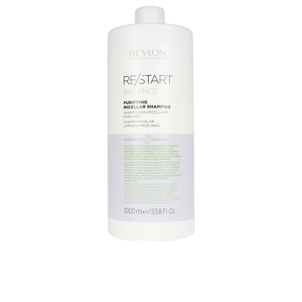 Revlon Re-Start Balance Purifying Shampoo Очищающий мицеллярный шампунь 1000 мл