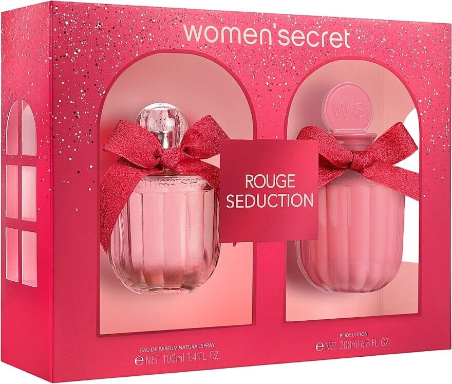 Women Secret Rouge Seduction - Duftset (Körperlotion 200 ml + Eau de Parfum 100 ml)