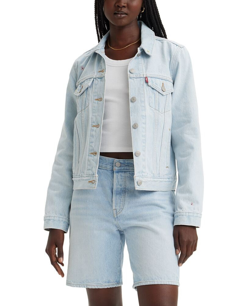 Levi's women's Original Cotton Denim Trucker Jacket