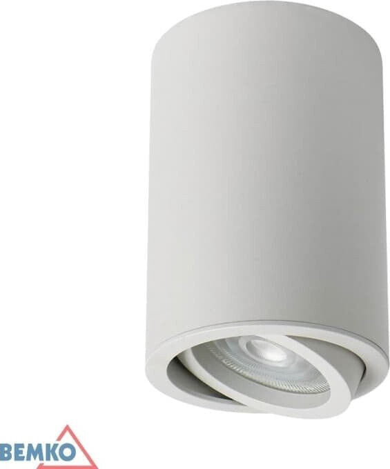 Lampa sufitowa Bemko Oprawa nasufitowa punktowa ULTER regulowana fi55 GU10 max. 1x50W biała C23-DLU-AR-GU10-150-WH