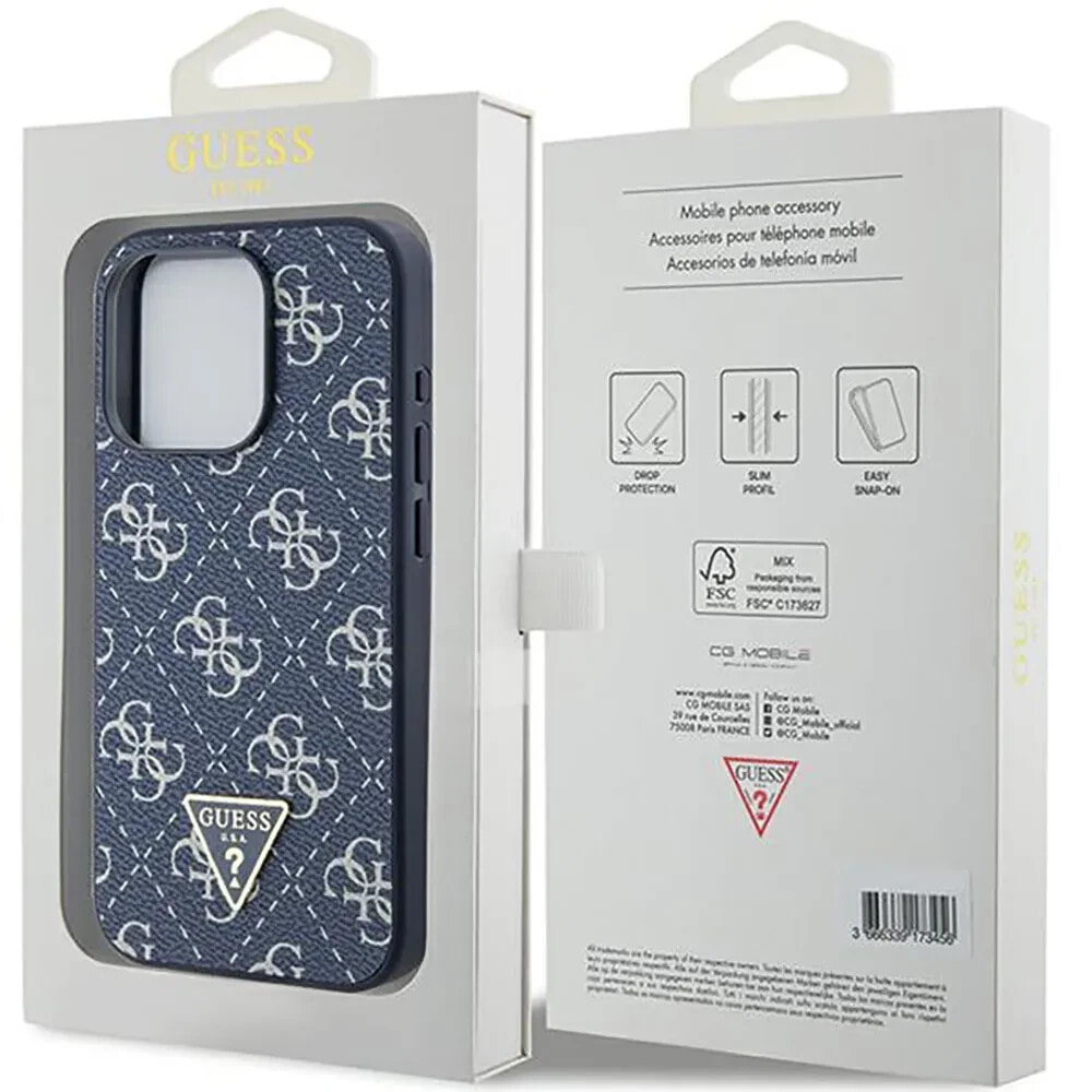 GUESS Guhcp15Xpg4Gpb iPhone 15 Pro Max 6.7 Niebieski 4G Triangle phone case