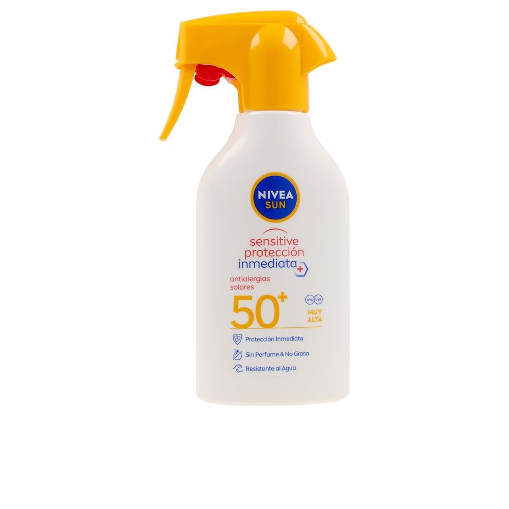 Nivea Sun Sensitive Protection Spray Spf50  Солнцезащитный спрей для чувствительной кожи 270 мл