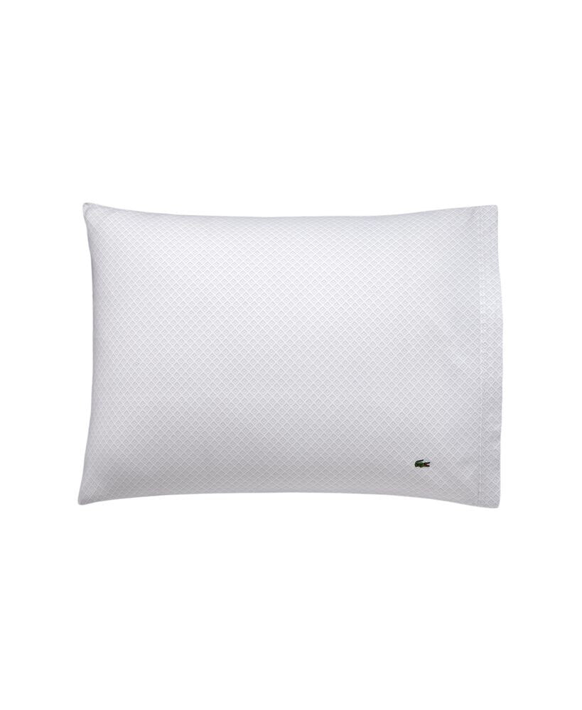 Lacoste Home outlined Cotton PiqueSheet Set, Full