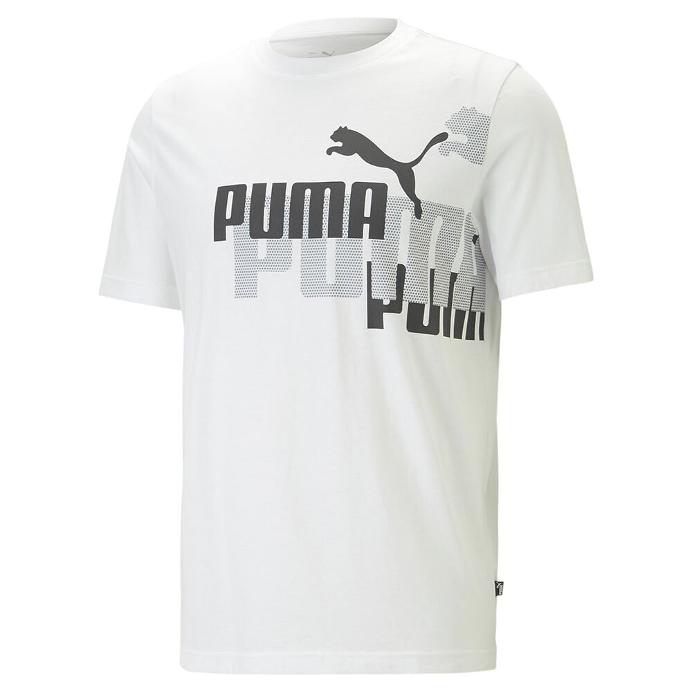 PUMA Ess+ Logo Power Short Sleeve T-Shirt