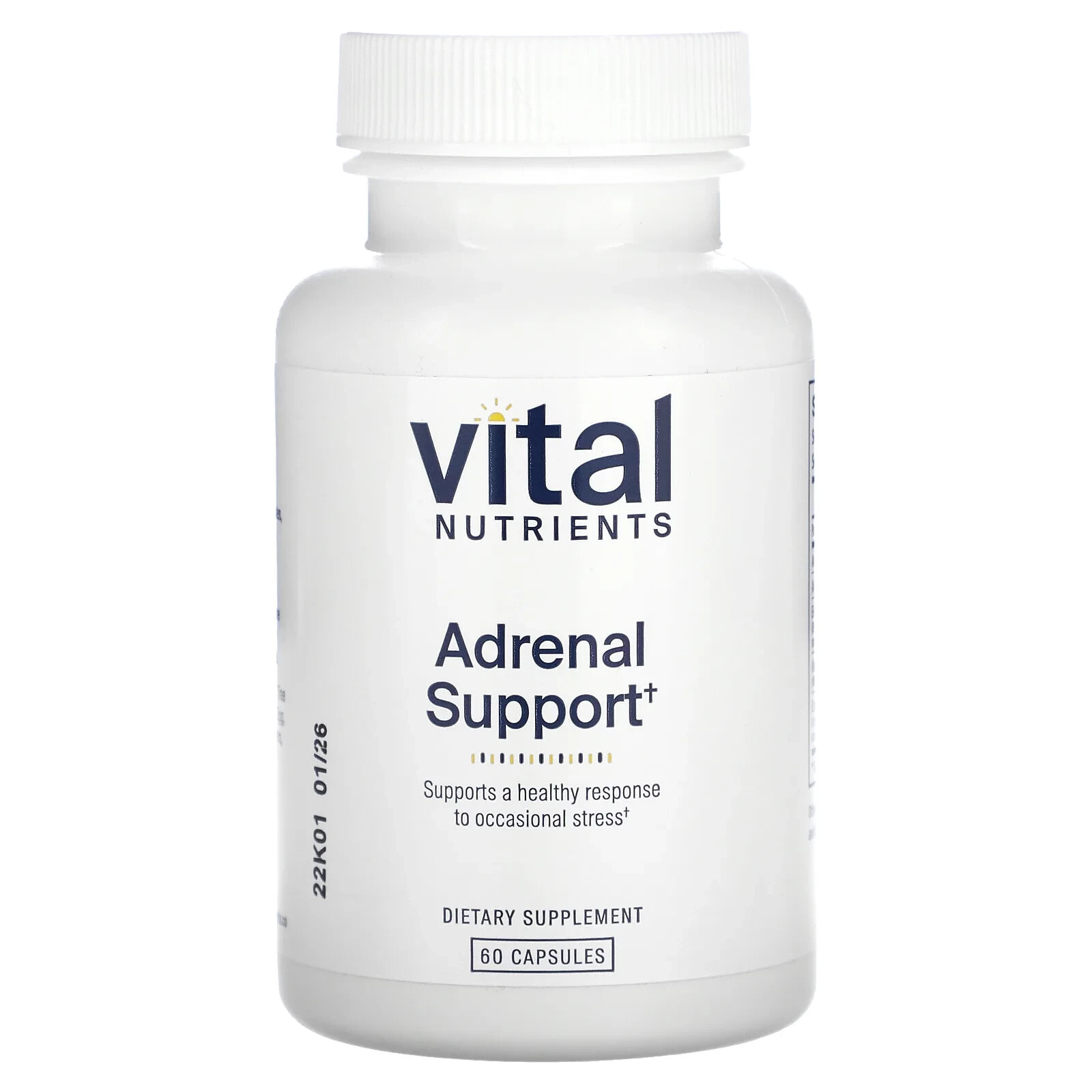 Adrenal Support, 60 Capsules