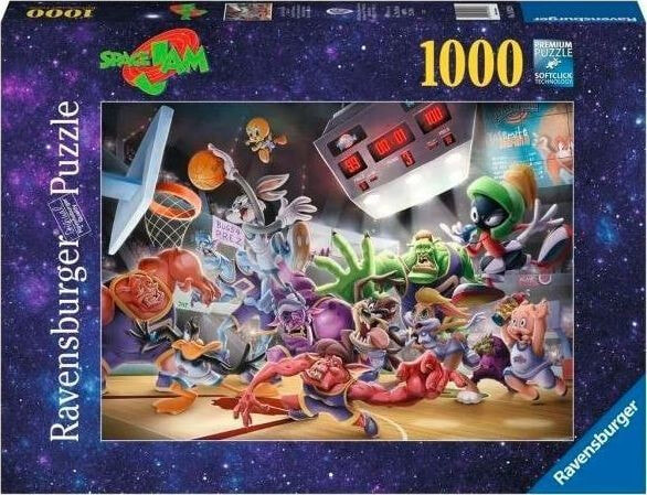 Ravensburger Puzzle 2D 1000 elementów Space Jam