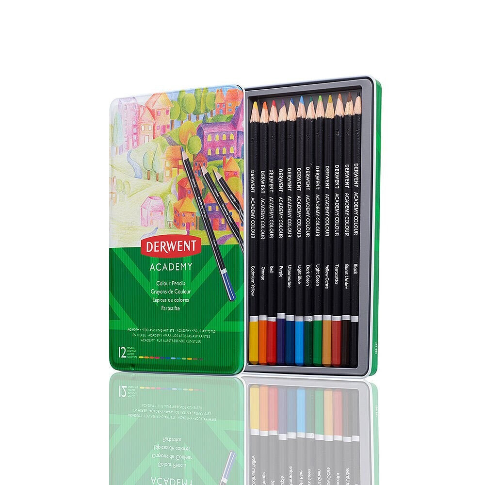 DERWENT Metallic Box Colouring Pencil 12 Units