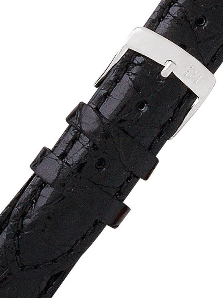 Morellato A01U0518339019CR19 Black alligator Watch Strap 19mm