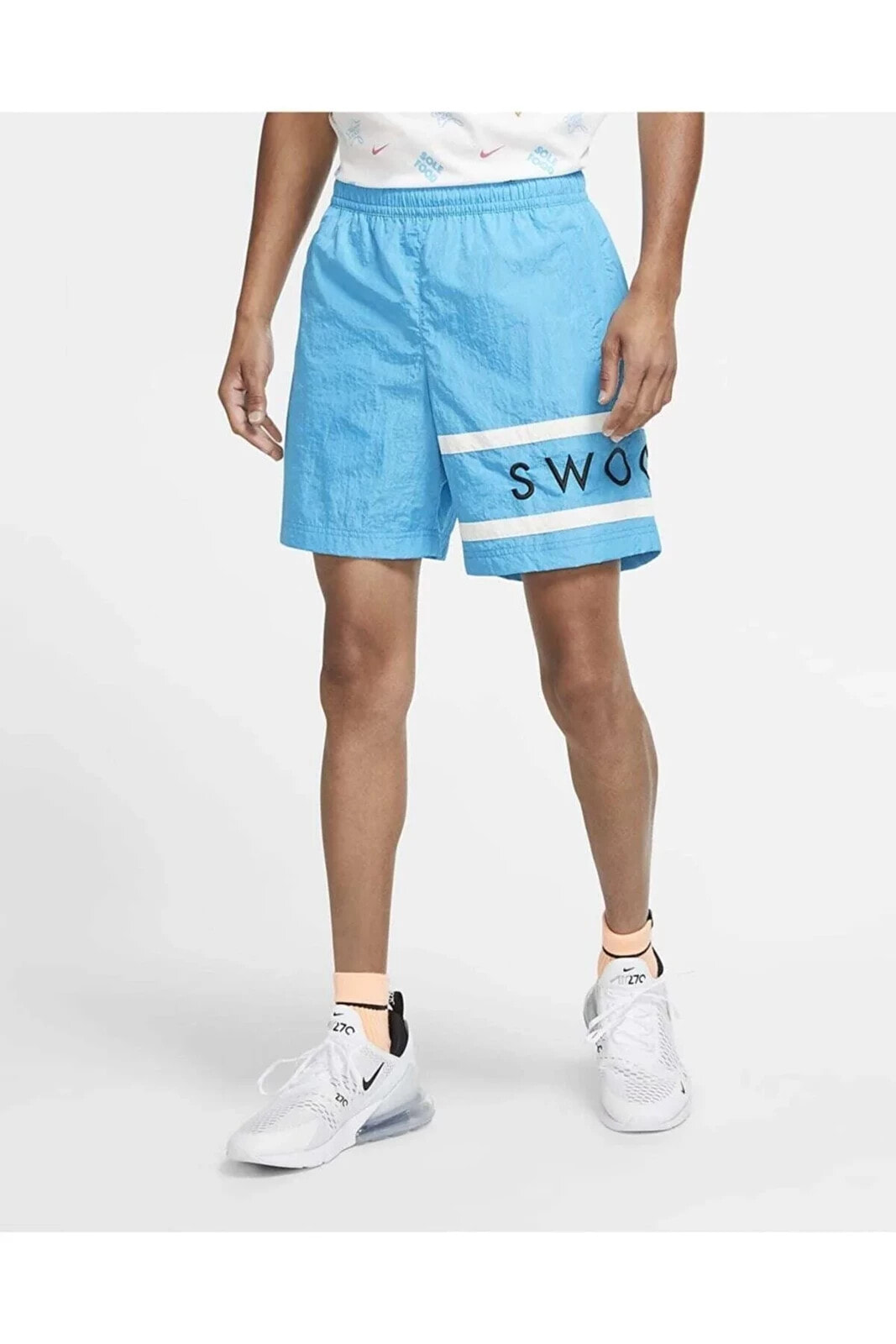 Sporstwear Men's Swoosh Şort Günlük Kullanım Ve Havuz Şortu