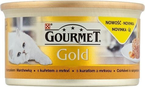 Gourmet Gold z kurczakiem i marchewką 85g