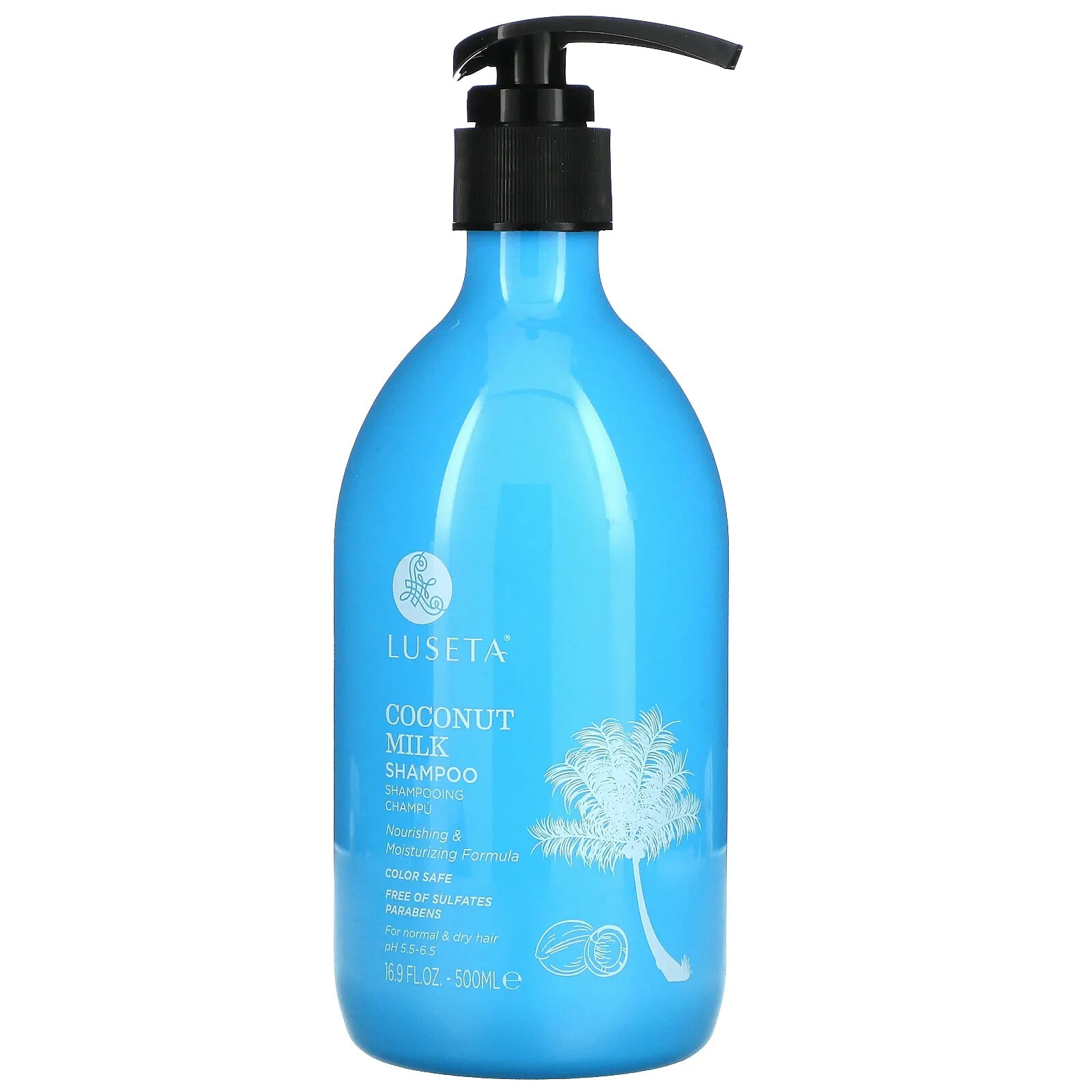Luseta Beauty, Keratin Shampoo, For Damaged & Dry Hair, 16.9 fl oz (500 ml)